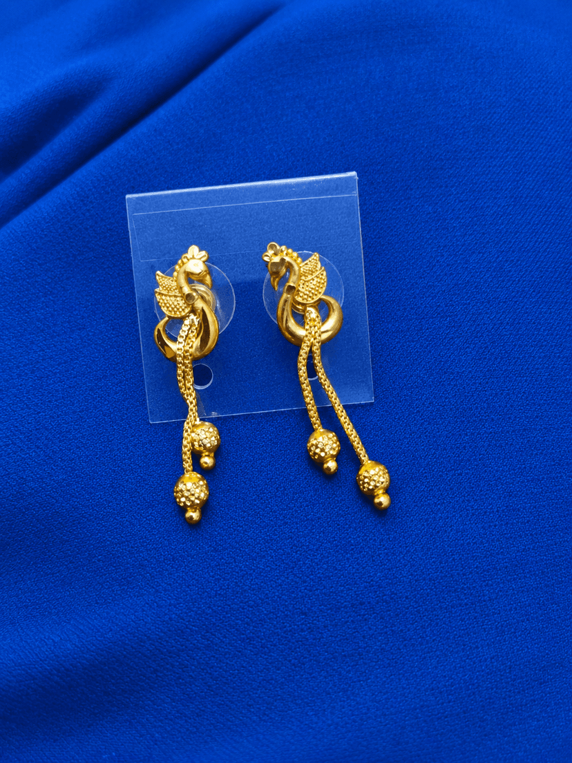 Gold plated jhumka - Image 1